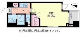 エスティメゾン恵比寿 303 間取り図