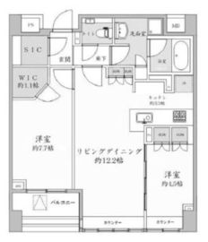 南青山マスターズハウス 6階 間取り図