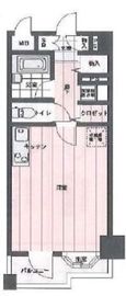 ブロードシティ東京 6階 間取り図