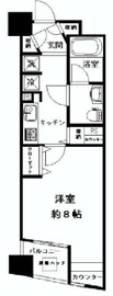 ブロードシティ東京 10階 間取り図