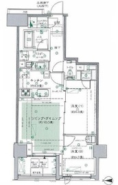 セントラルレジデンス外苑西通り 7階 間取り図