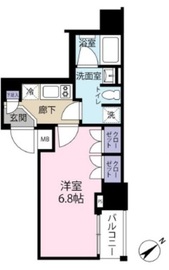 オープンレジデンシア銀座二丁目 7階 間取り図