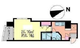 ラフィーヌ駒場クラシック 410 間取り図