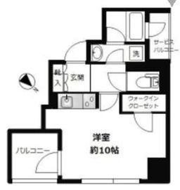 シティハウス中目黒ステーションコート 12階 間取り図