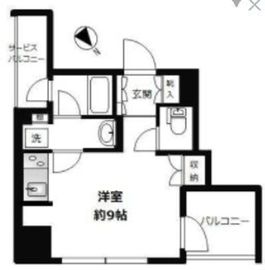 シティハウス中目黒ステーションコート 15階 間取り図