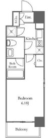 プレミアステージ笹塚 804 間取り図