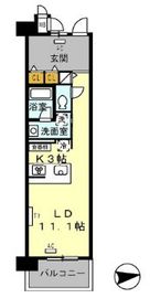 ロイヤルパークス西新井 429 間取り図