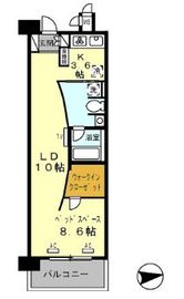 ロイヤルパークス西新井 333 間取り図