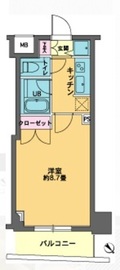 カスタリア東日本橋2 602 間取り図