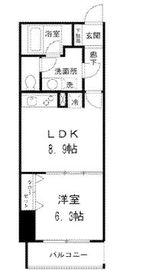 SS.FLAT神楽坂south 303 間取り図