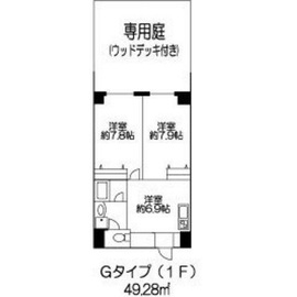 ヒューリックレジデンス参宮橋 102 間取り図