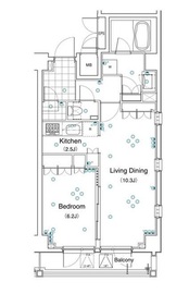 アパートメンツ都立大学 305 間取り図