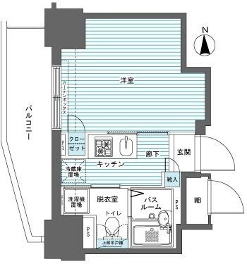 フェニックス西参道タワー 7階 間取り図