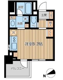 シティスパイア芝公園 903 間取り図