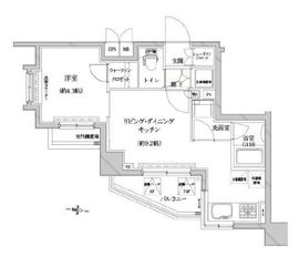 イルフィオーレ都立大学 9階 間取り図