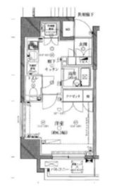 セジョリ西麻布 3F1 間取り図