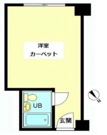 赤坂レジデンシャルホテル 3階 間取り図