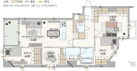 グリーンパーク日本橋馬喰町 5階 間取り図