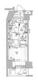 プレミアムキューブジー渋谷神南 14階 間取り図