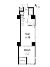 アーバンパーク代々木 304 間取り図