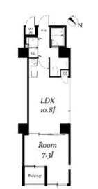 アーバンパーク代々木 404 間取り図