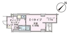 アーバンパーク代々木 205 間取り図