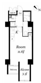 アーバンパーク代々木 305 間取り図