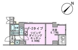 アーバンパーク代々木 306 間取り図