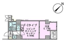 アーバンパーク代々木 406 間取り図