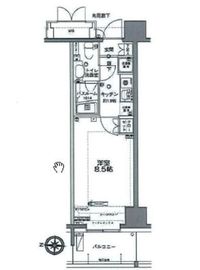 MFPRコート木場公園 509 間取り図