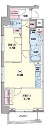 プライムアーバン日本橋浜町 1201 間取り図