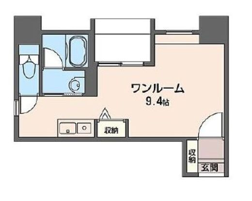 エスティメゾン恵比寿 901 間取り図
