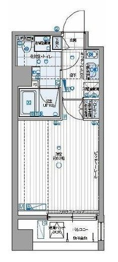 パティーナ三田台 1階 間取り図