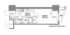 コンフォリア西蒲田 206 間取り図