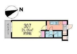 ラフィーヌ駒場クラシック 307 間取り図