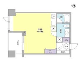 エルフレア駒沢 602 間取り図