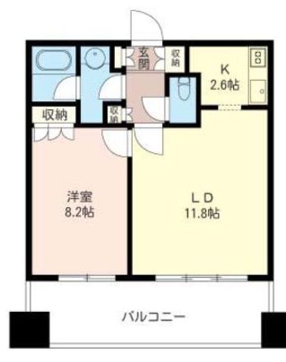 東京タイムズタワー 7階 間取り図