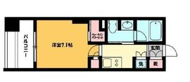 クオリアYZ恵比寿 2階 間取り図