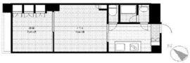 プロスタイル日本橋馬喰町 2階 間取り図