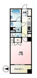 ローレルコート新宿夏目坂 2階 間取り図