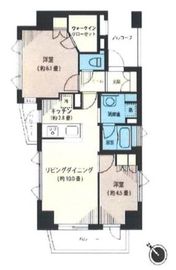 フィールM西新宿 7階 間取り図