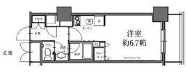 HF駒沢公園レジデンスタワー 206 間取り図