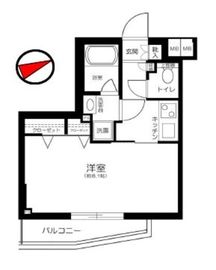 メインステージ新橋 10階 間取り図