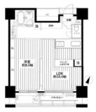 カテリーナ三田タワースイート ウエストアーク 2階 間取り図