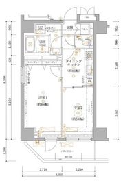 レアライズ新御徒町 4階 間取り図
