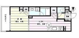 カルムインフォアームズ東京コア 4階 間取り図