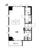セントラル銀座 705 間取り図