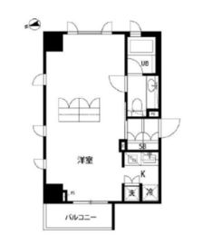 セントラル銀座 705 間取り図