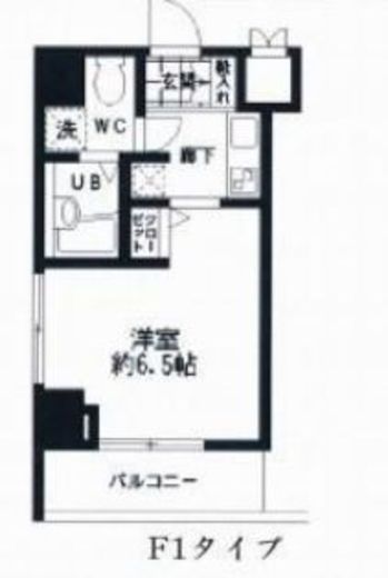 HF東日本橋レジデンス 704 間取り図
