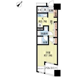 ブロードシティ東京 2階 間取り図